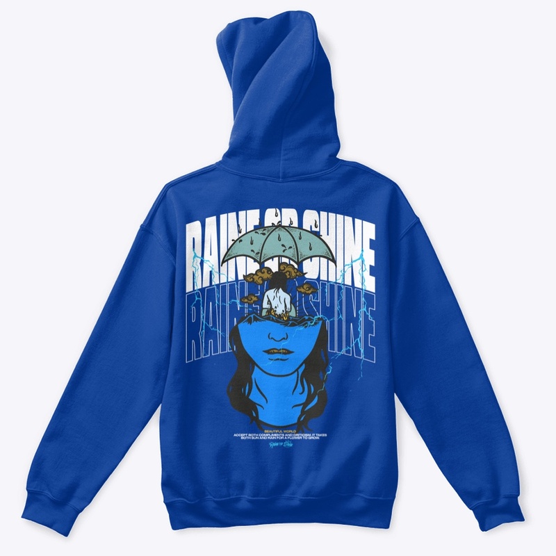 Raine or Shine Blue