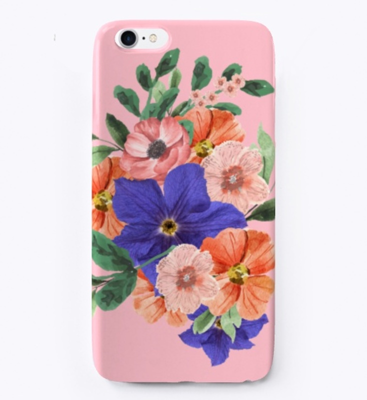 Floral watercolor design