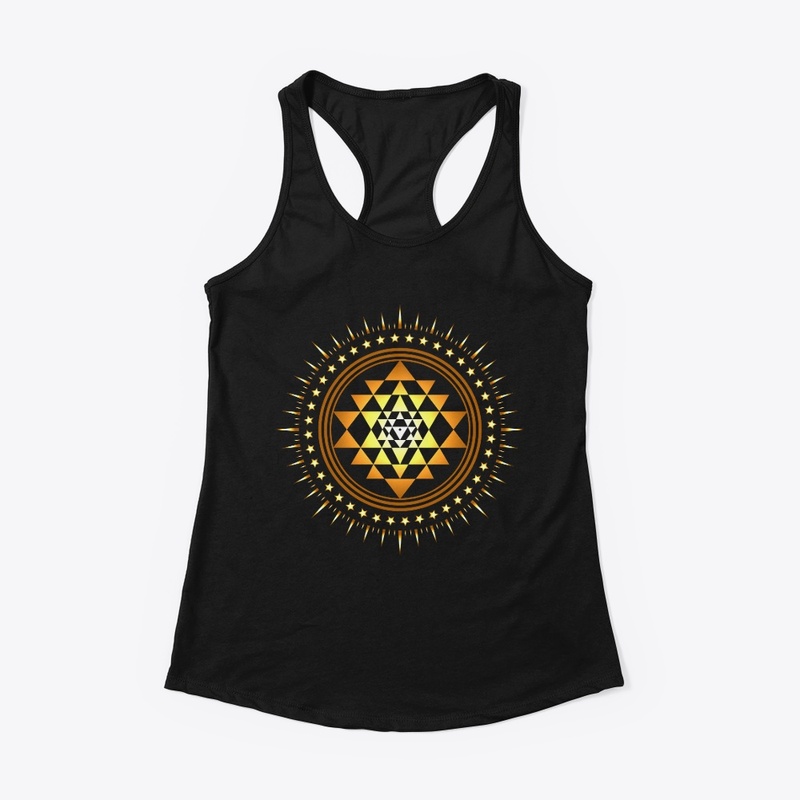 Sacred Geometry Sri Yantra T-Shirt 