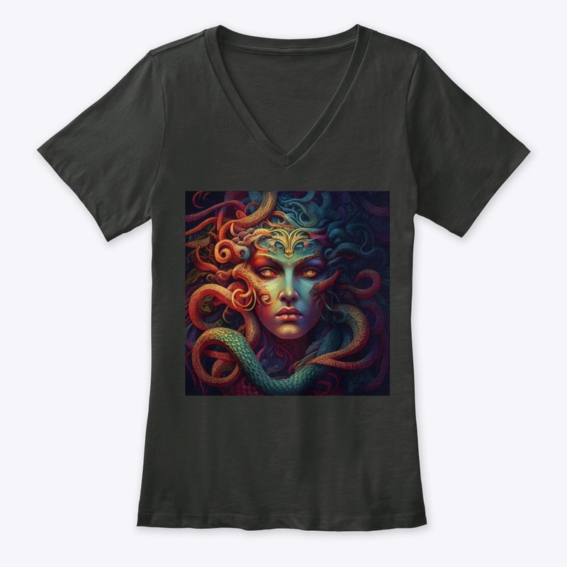 Medusa the Beautiful Gorgon Feminist Art