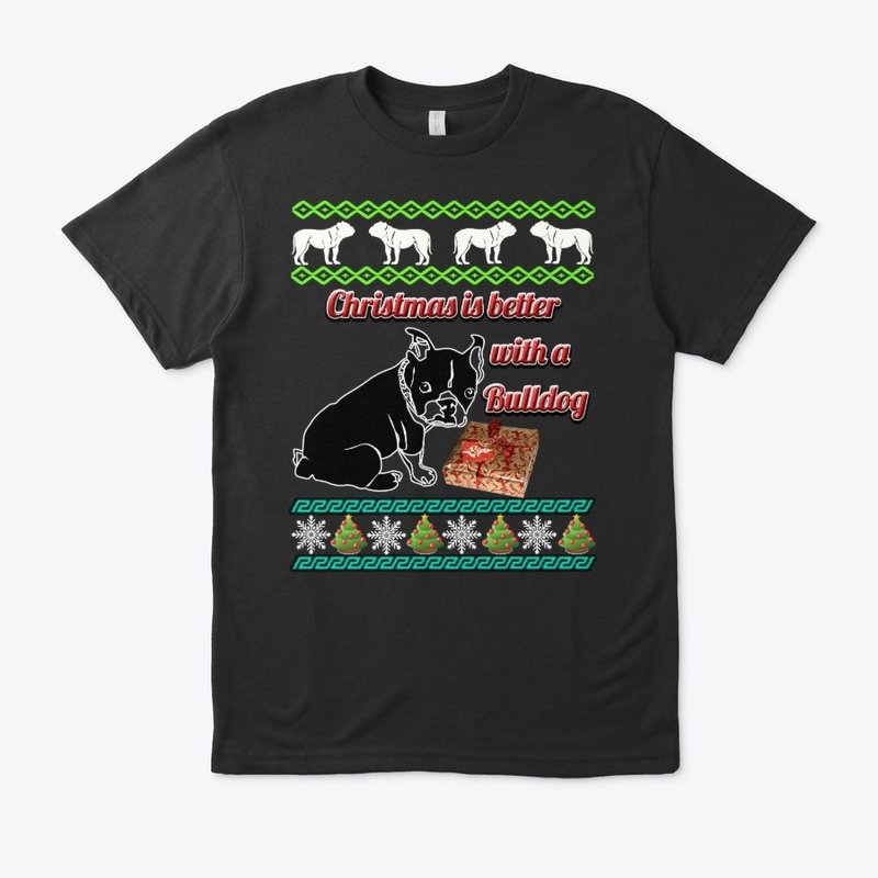 Christmas Is Better With a Bulldog