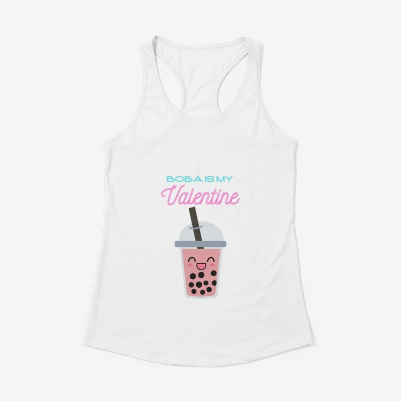 Valentine's Day Boba Unisex Kawaii