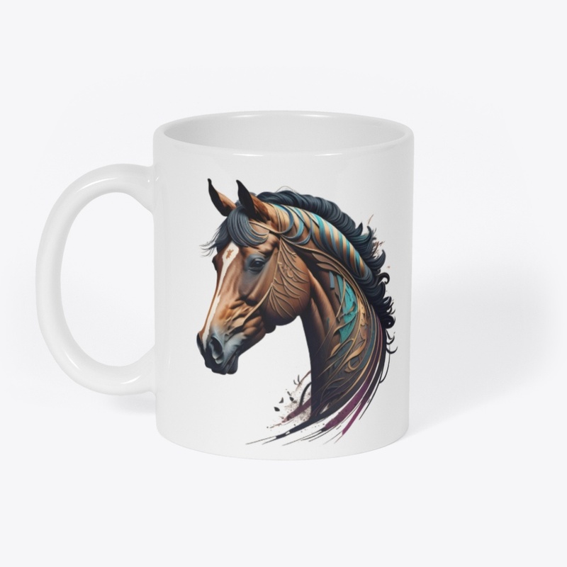 Horse artistic design 
