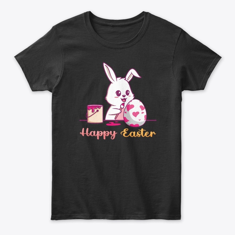 Cute Easter Day Rabbit - Happy Easter