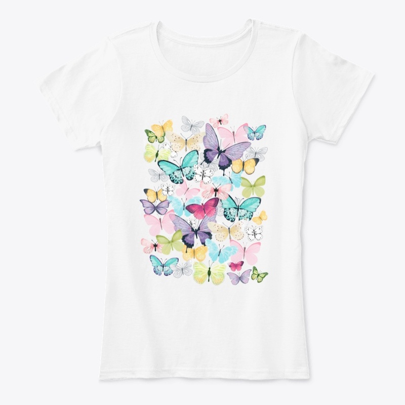 Beautiful Watercolor Butterflies pattern