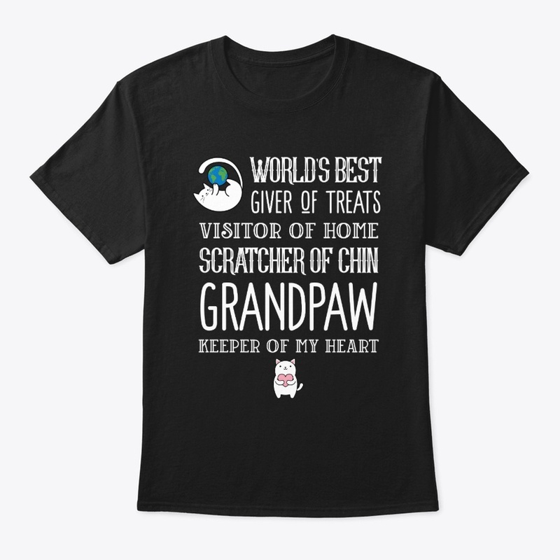 World's Best Grandpaw Design | Cat Tee