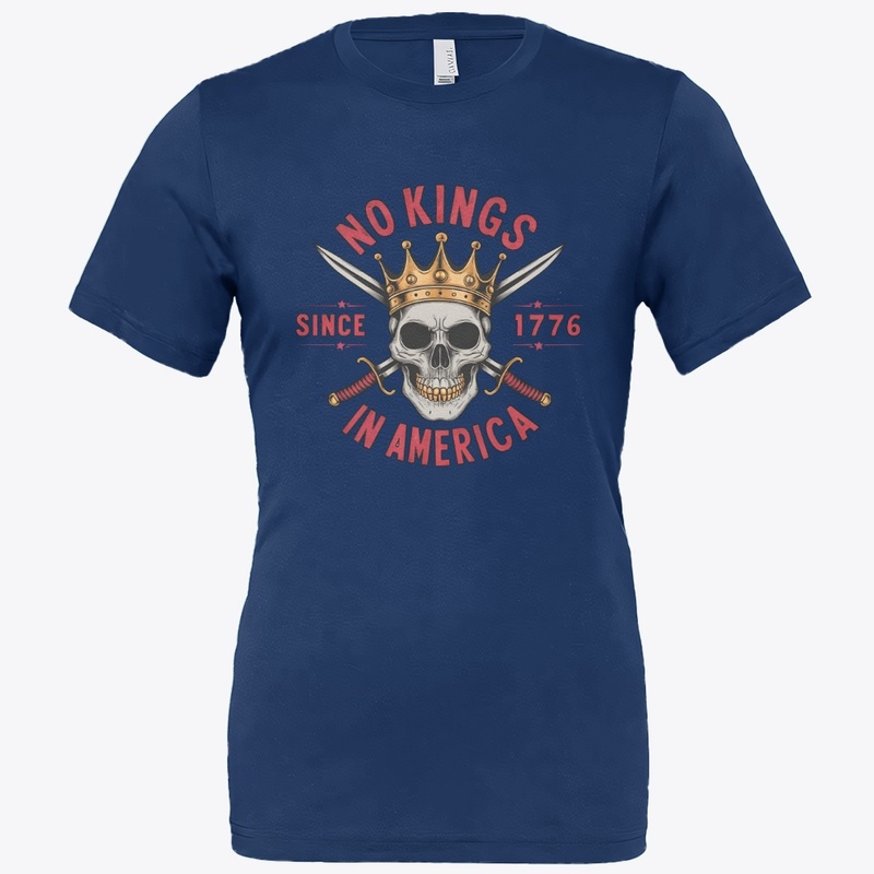 No Kings In America Design Since 1776