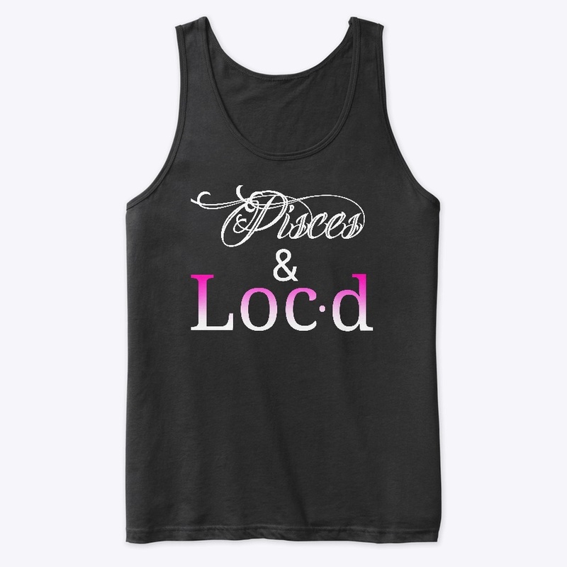 Pisces & loc'd zodiac tee shirt