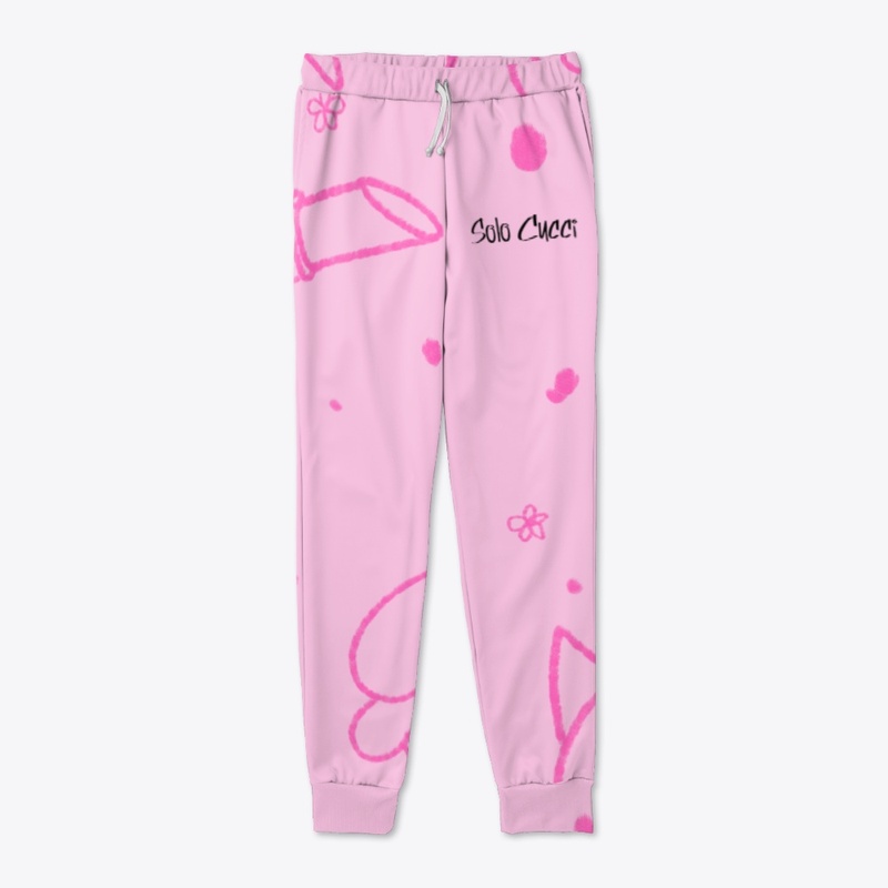 Cute Lipstick-Joggers