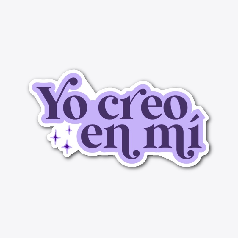 Sticker Yo Creo en Mí