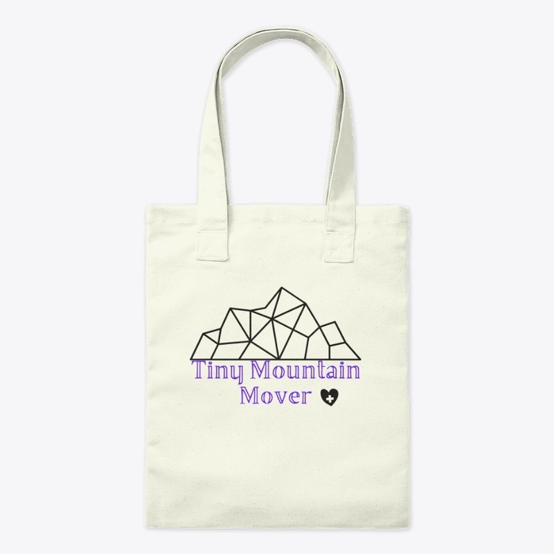 Tiny Mountain Mover Tote Bag