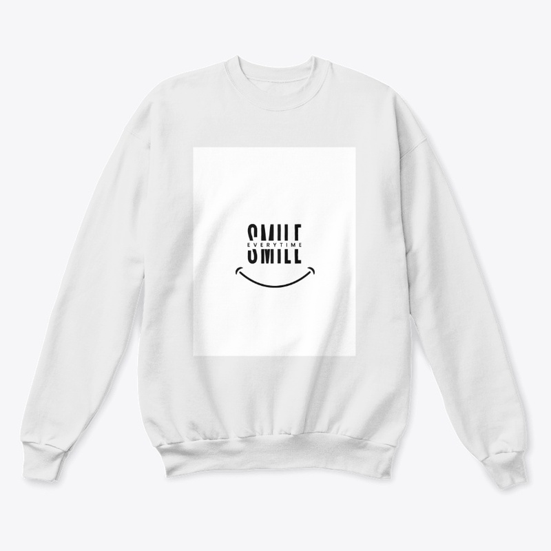 "Smile" Positive Vibes Typography Design