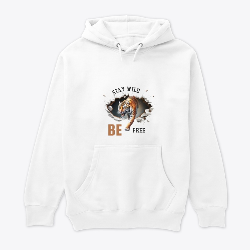 Stay wild Pullover Hoodie
