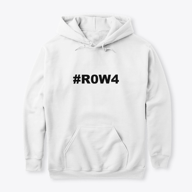 R0W4 Black Logo Design