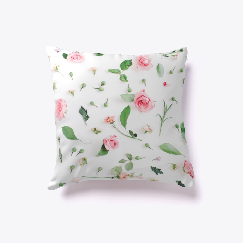 FLOWERS DESIGN PILLOW 