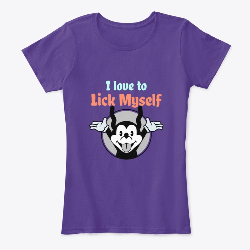 I love to lick myself