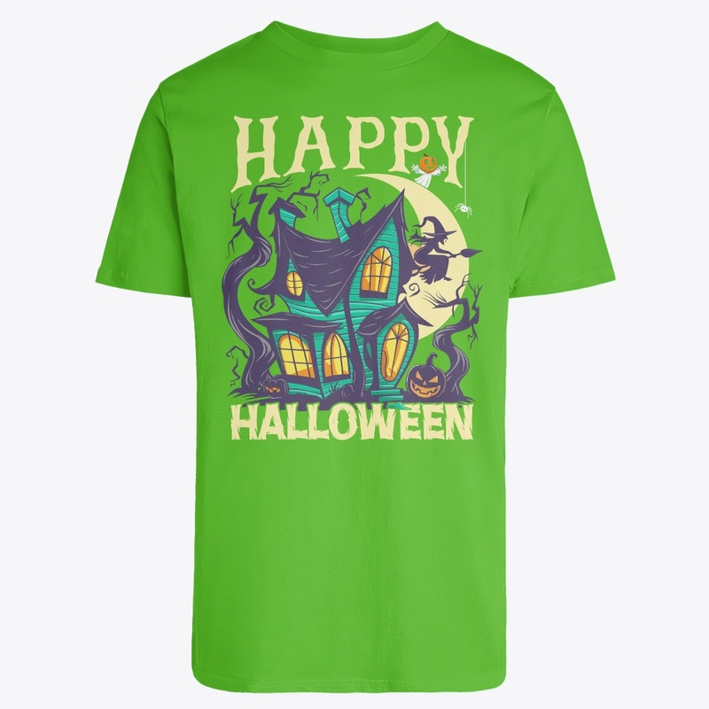 Haunted House Happy Halloween Shirt