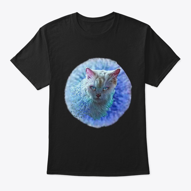 Cat with human eyes 