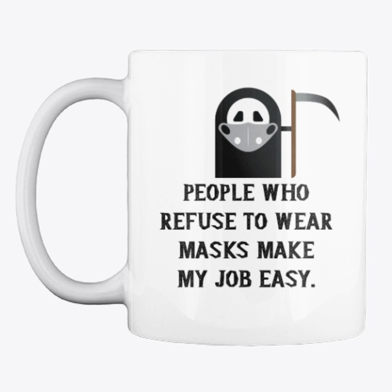 Satirical Grim Reaper Design