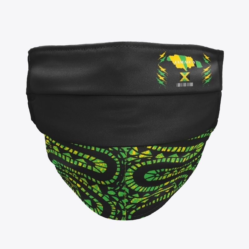 Green Gold on Black 