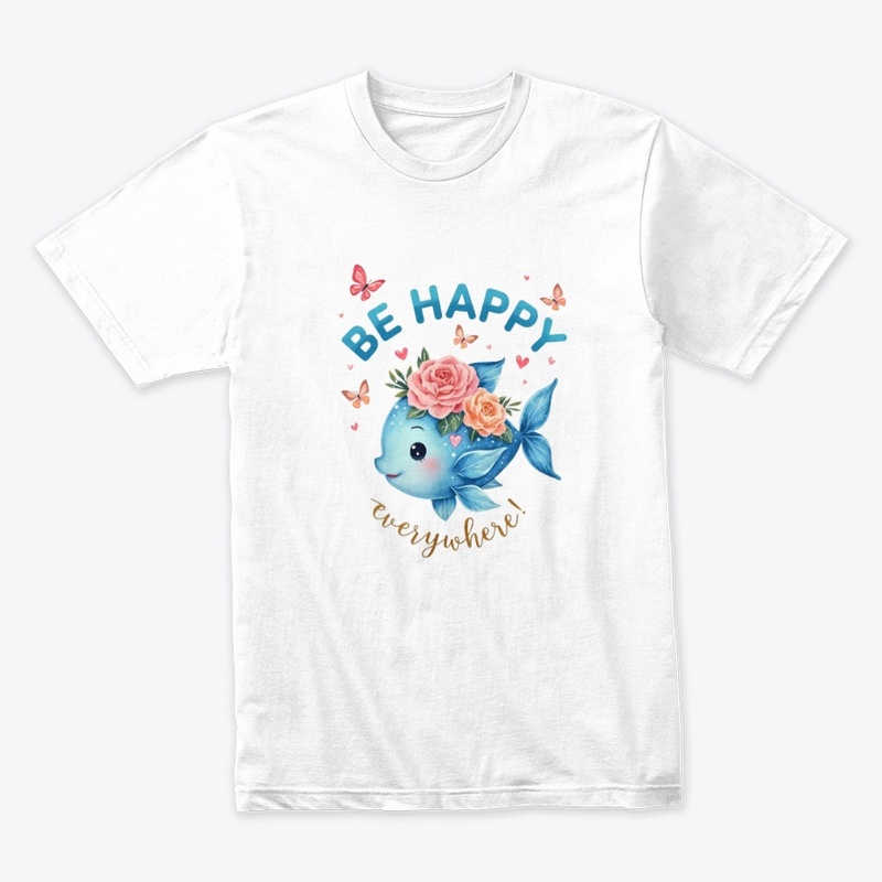 sea fish in blue and crystal
