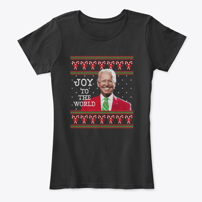 Joe Biden Ugly Christmas Sweater Joy To 