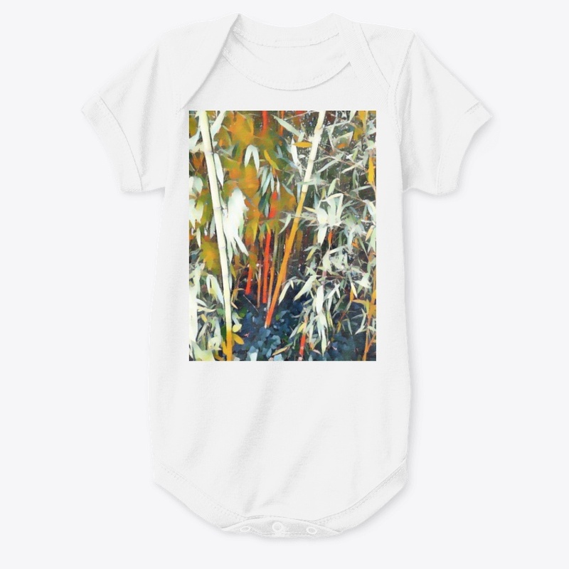 Bamboo In A Botanical Garden