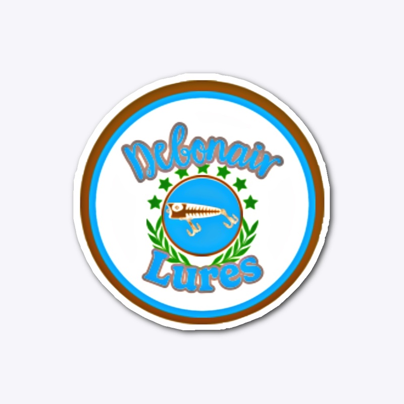 Debonair Lures logo sticker 