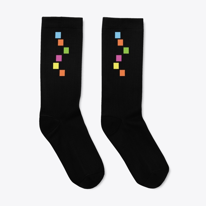 Simple colorful box pattern