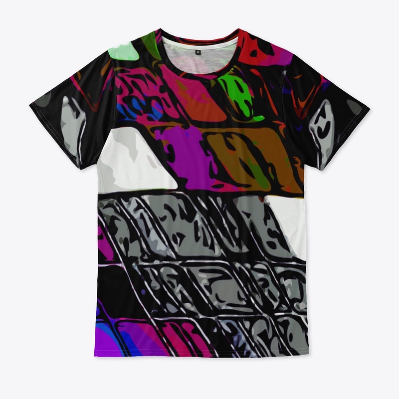 Multicolor Geometric Abstract Pattern 
