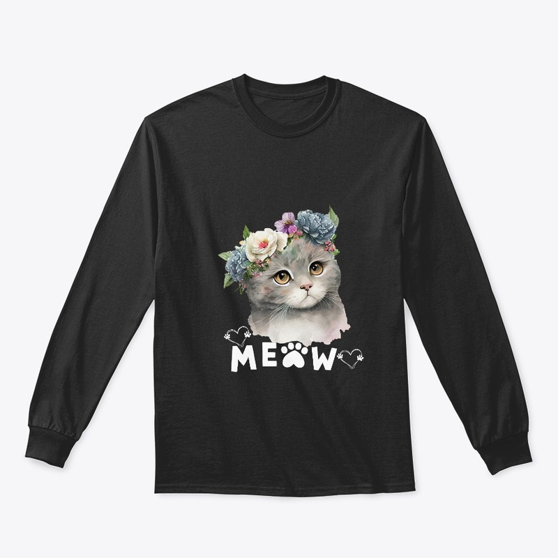 Meow Cat Graphic Design.
