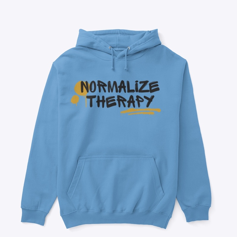 'NORMALIZE THERAPY' Classic Hoodie