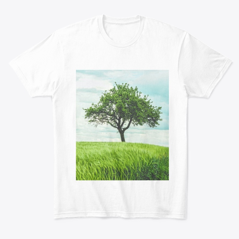 tree with grass 