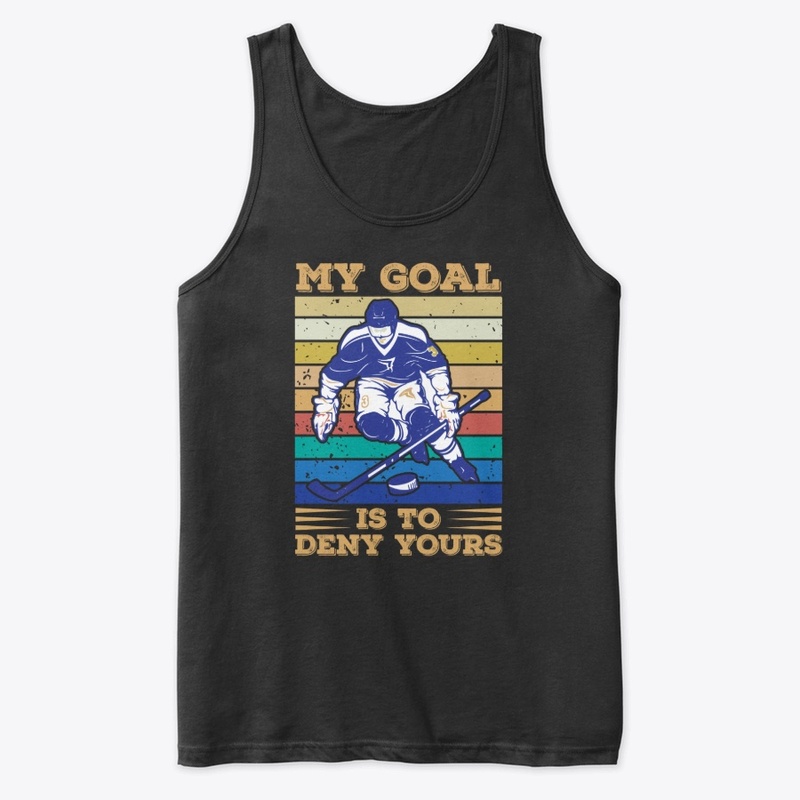 Retro Style Ice Hockey Players T shirt