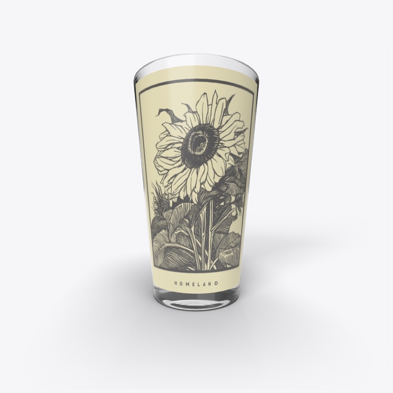 T- Shirt Floral Homeland 