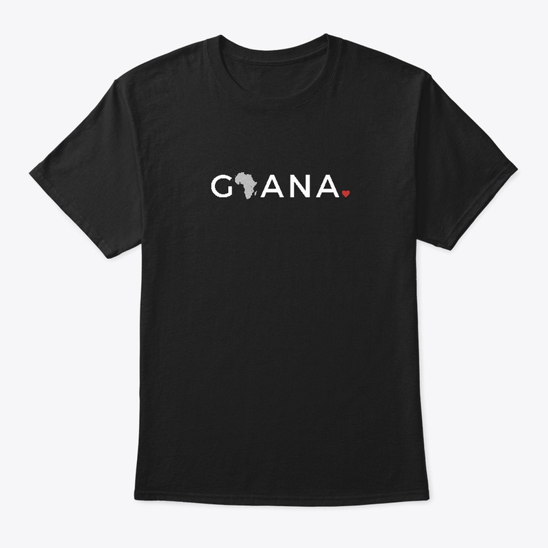 Ghana Love T-Shirt (Black)
