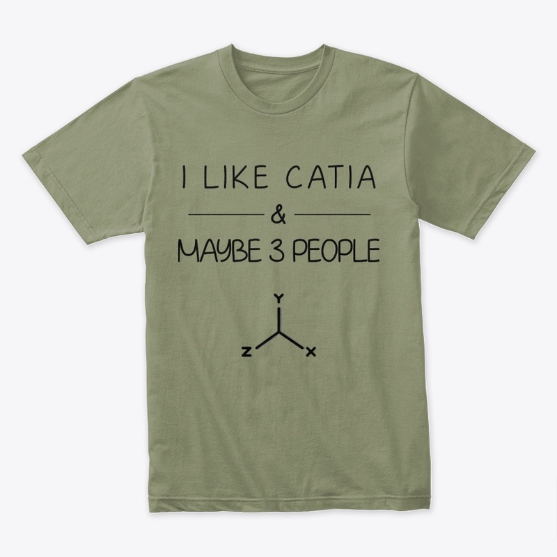 I like CATIA and maybe 3 people