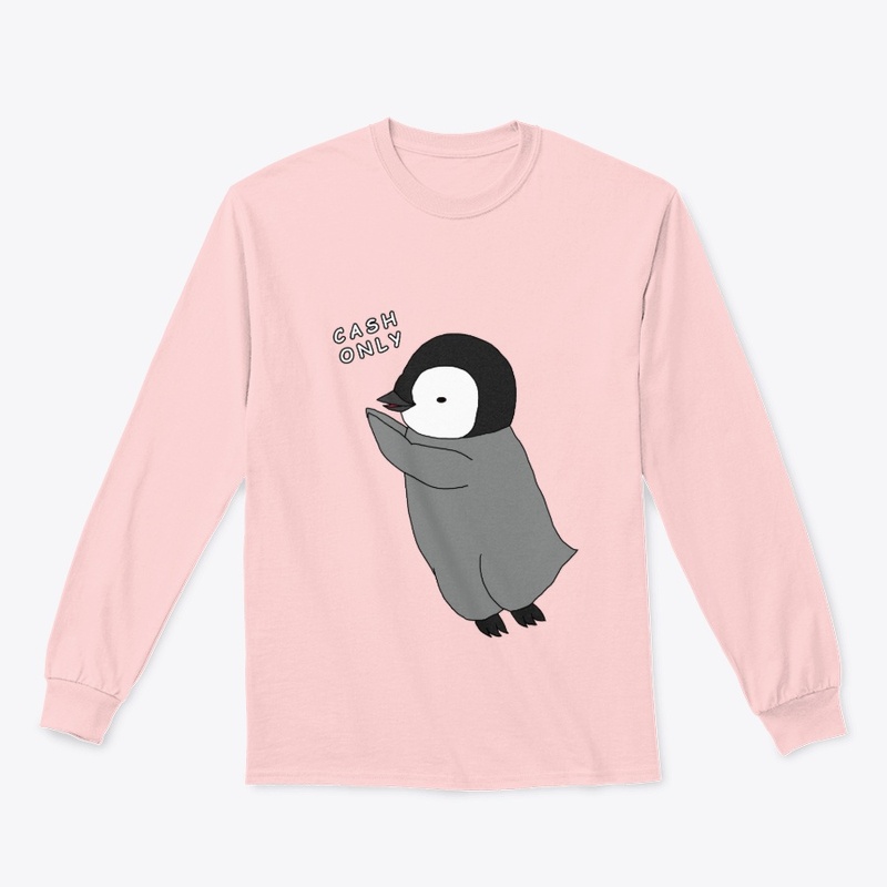 CASH ONLY - Cute Baby Penguin Design