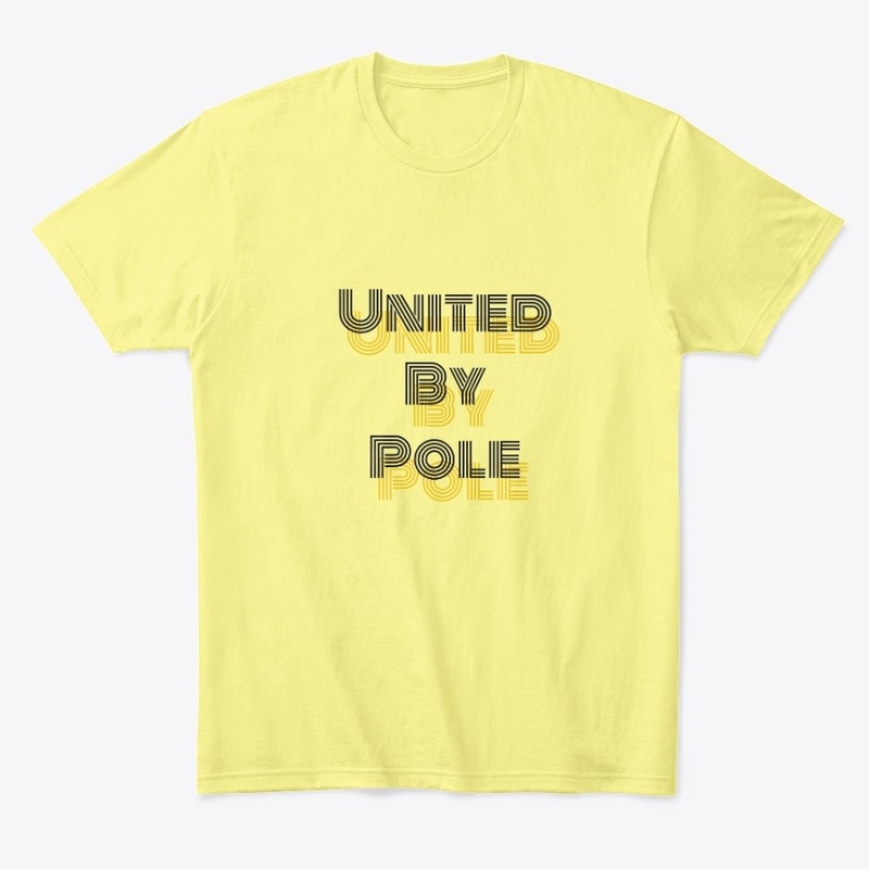 United By Pole Shadow Text