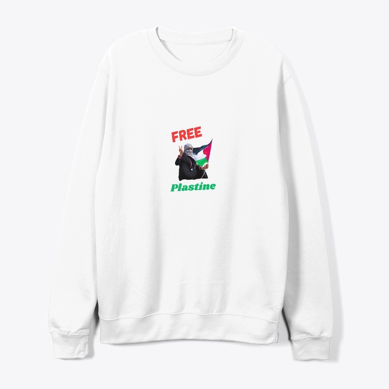 Free plastine Printed Classic sleeve t-s