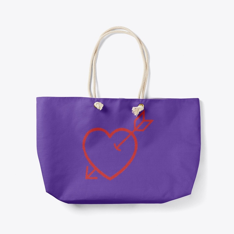 Love heart T-shirts for ladies 