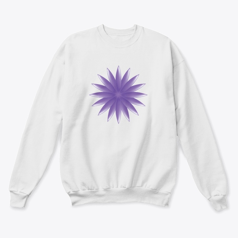 Purple-Sacred Symbol Flower Of Life 