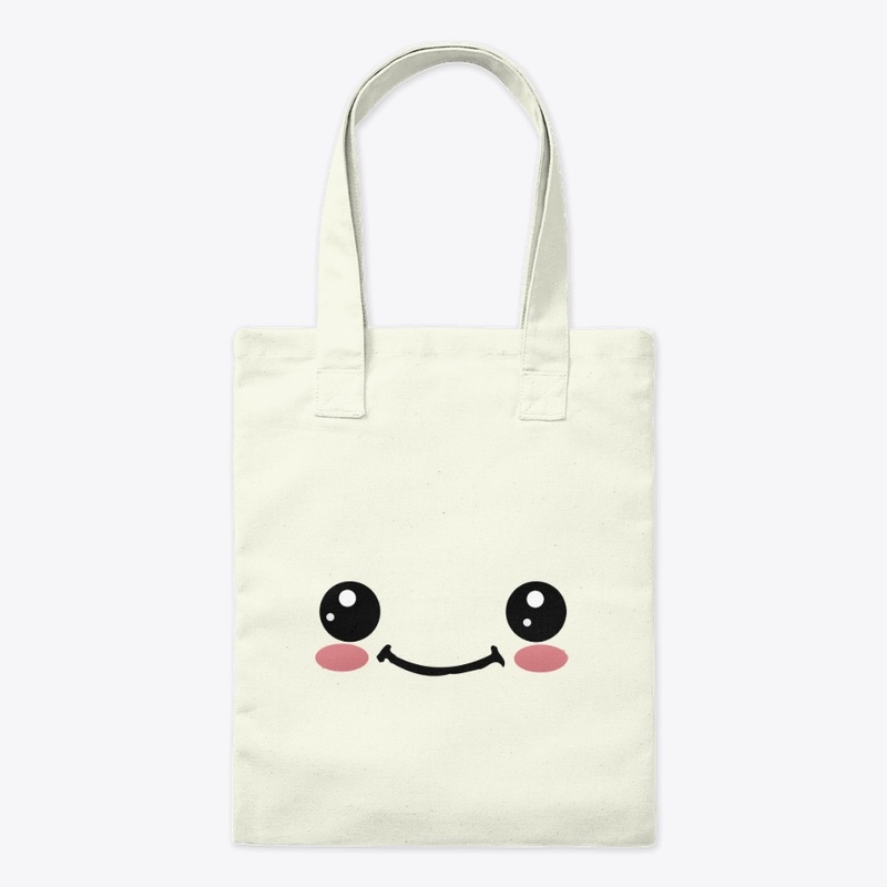 Kawaii japaneses anime faces: smile