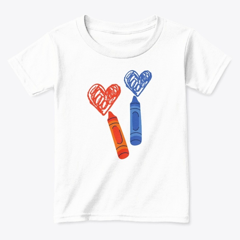 Crayon Hearts