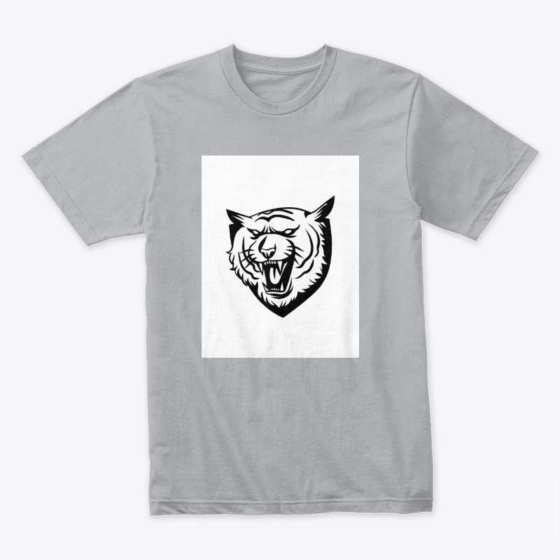 Minimalist Lion Tee – B&W Design