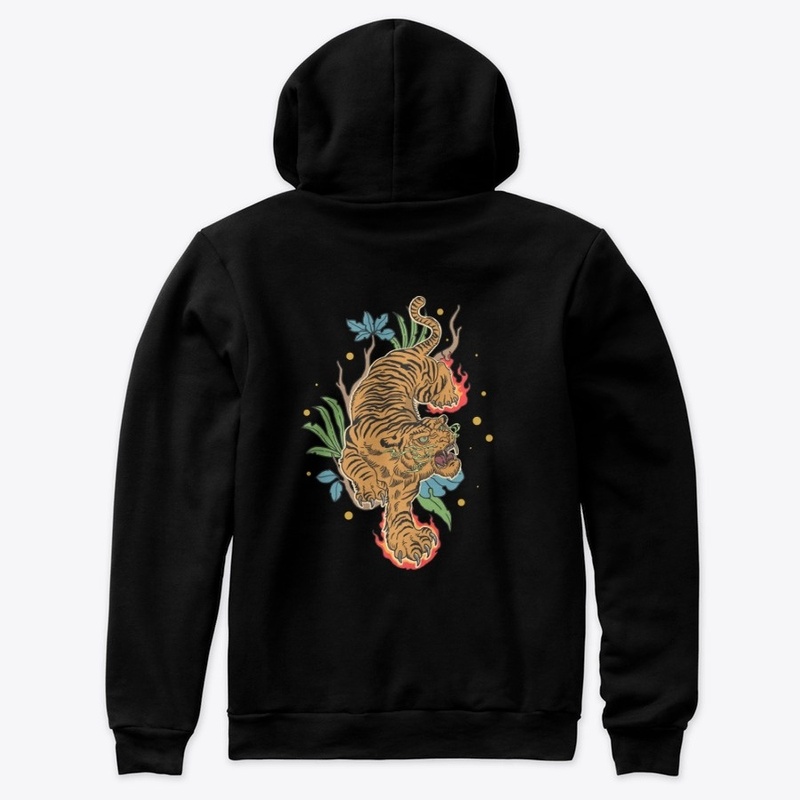Hangover Hoodie Tiger Anime