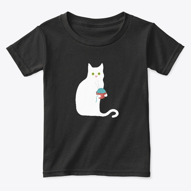 Knitting Ramen Kitty 2