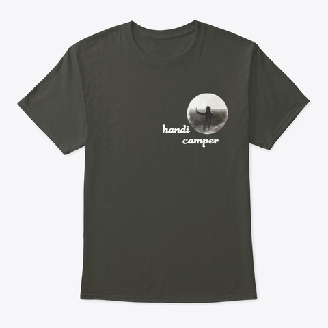 Handi Merch Smoke Gray T-Shirt Front