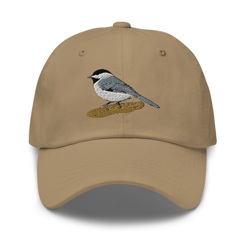 Chickadee Embroidered Dad Hat