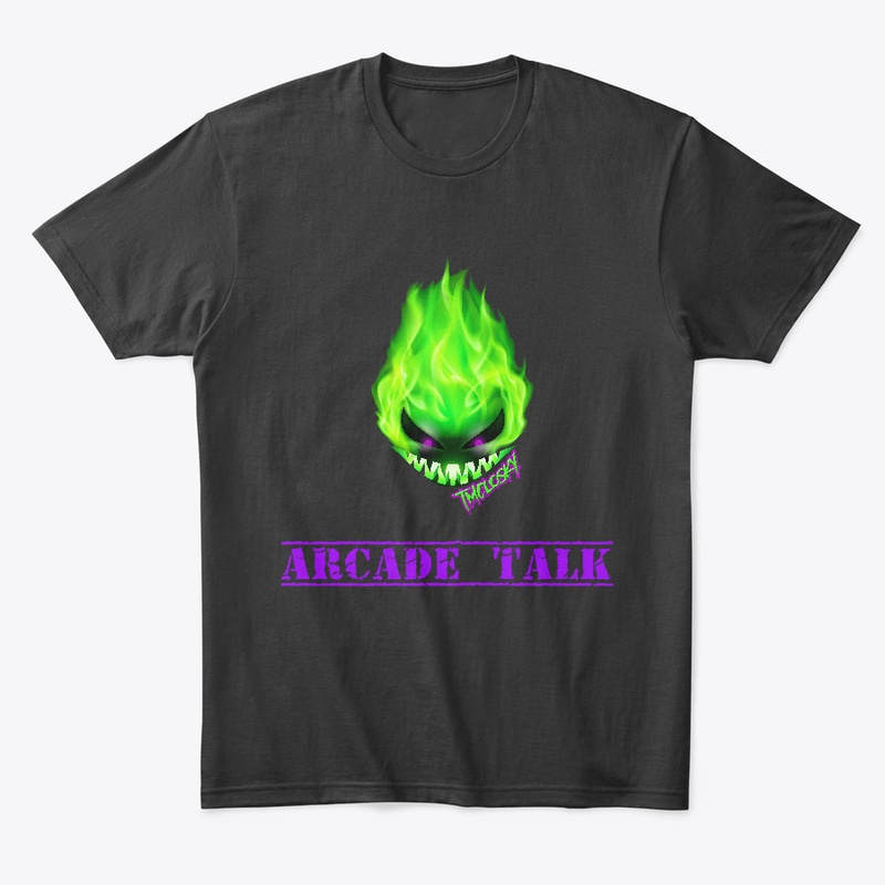 Arcade Talk With Purple Text